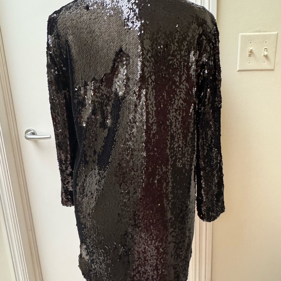 Black Sequin Blazer - Picture 5 of 9